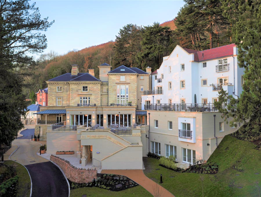 Adkins Court at Audley Luxury Retirement Village in Malvern with Red Blue Blend tiles